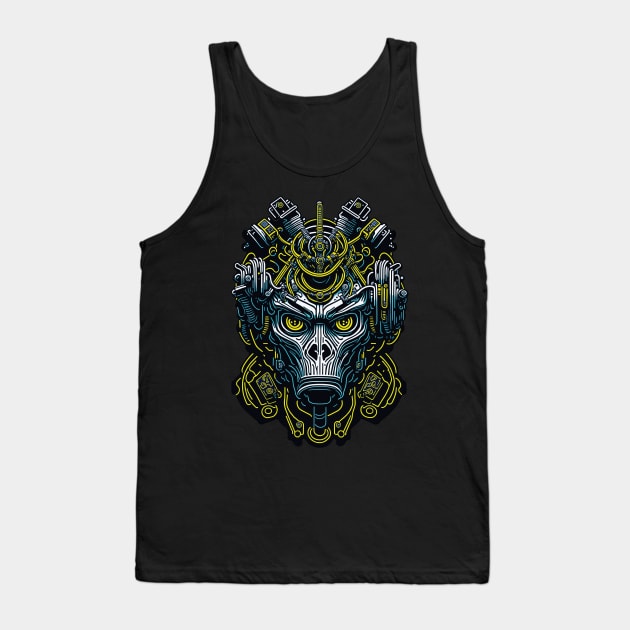 Techno Apes S03 D43 Tank Top by Houerd